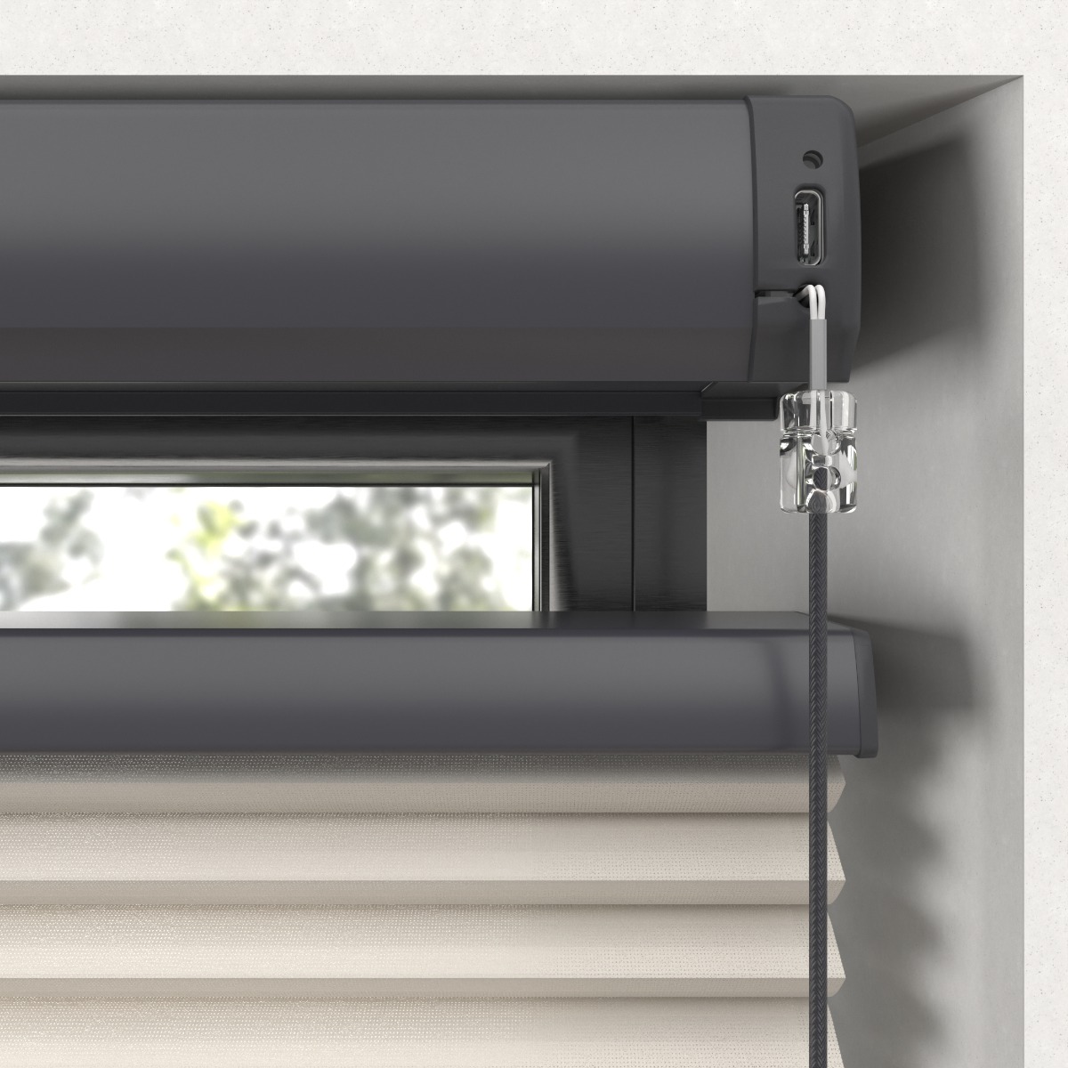 antraciet systeemkleur